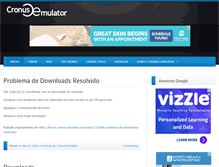 Tablet Screenshot of portal.cronus-emulator.com